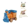 Oyuncak Tren Işıklı Sesli Bas Gitsin 14cm - MAVİ - 8068A