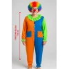 Palyaço Kostüm Seti 150 cm (Peruk + B + Kostüm)