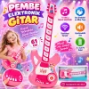 Pembe Elektronik Gitar 61 cm