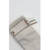 Penye Kaymaz Soket Çorap 2li 10144 Taş Ekru