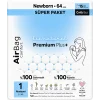 Premium Plus Airbag Comfort Bebek Bezi 1 Beden 64 Adet