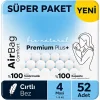Premium Plus Airbag Comfort Bebek Bezi 4 Beden 52 Adet