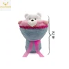 Sevgi Buketi Peluş Ayıcıklı Peluş Çiçek Buketi 40 cm