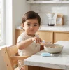 SIçrama Engelleyici Çocuk Çatal & Kaşık Seti 12 Ay+ Mavi