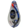 Star Diving Dalış Maskesi ve Snorkel Yetişkin - 51711-MAVİ