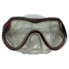Star Diving Temper Camlı Dalış Maskesi Yetişkin - 51709-KIRMIZI