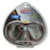 Star Diving Temper Camlı Dalış Maskesi Yetişkin - 51710-KIRMIZI