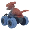 Sürtmeli Dinazor Arabalar 2li -  cm - Triceratops & Parasaurolophus