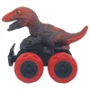 Sürtmeli Dinazor Arabalar 2li -  cm - Triceratops & T-Rex