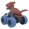 Sürtmeli Dinazor Arabalar 2li -  cm - Triceratops & T-Rex