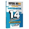 YEDİİKLİM KPSS GY ÖNLİSANS MATEMATİK 14 DENEME