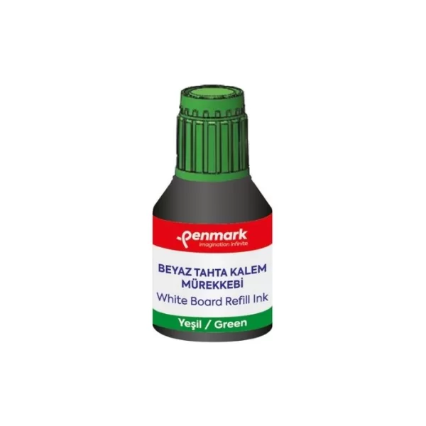 PENMARK BEYAZ TAHTA KALEMİ MÜREKKEBİ 30 ML YEŞİL