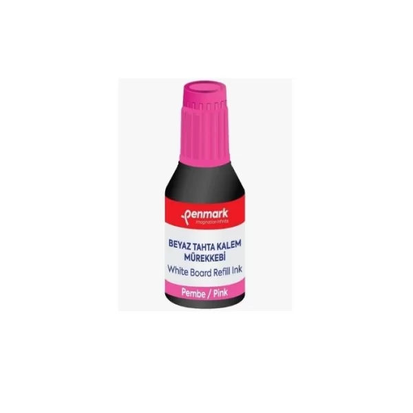 PENMARK BEYAZ TAHTA KALEMİ MÜREKKEBİ PEMBE 30 ML