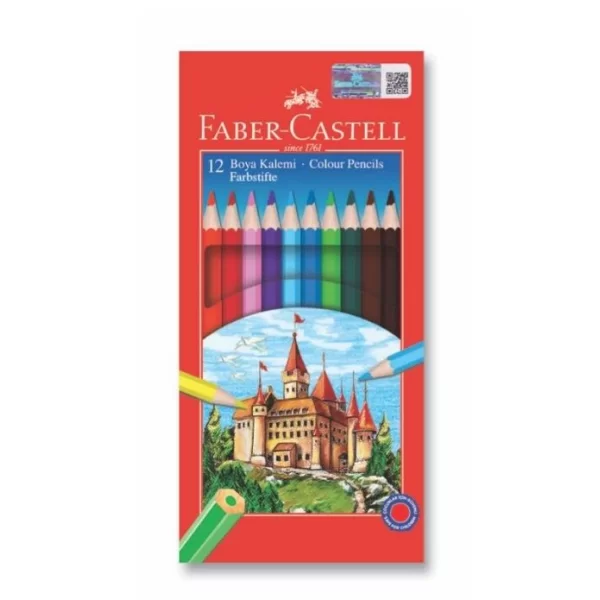 Faber- Castell 12Li Tam Boy Kuru Boya