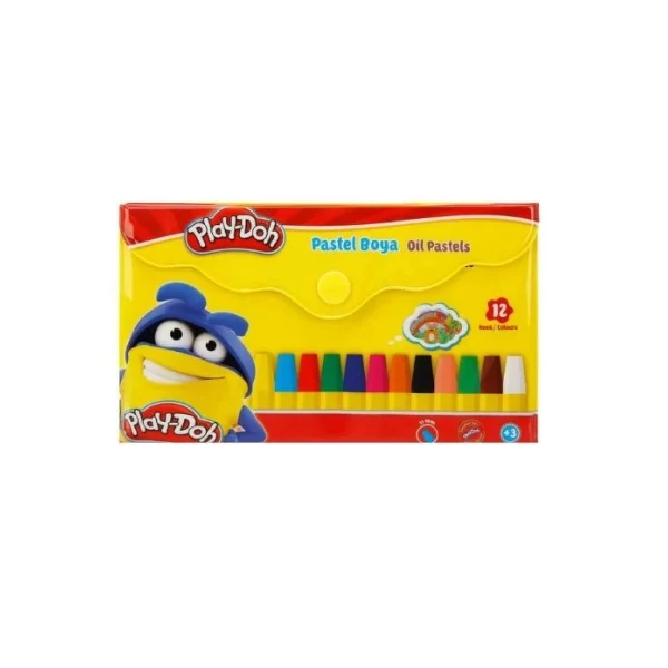 Play Doh Pastel Boya Çantalı 12 Renk