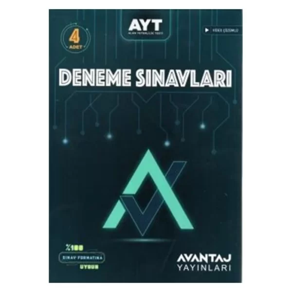 AYT 4 lü Deneme Sınavları Avantaj Yayınları