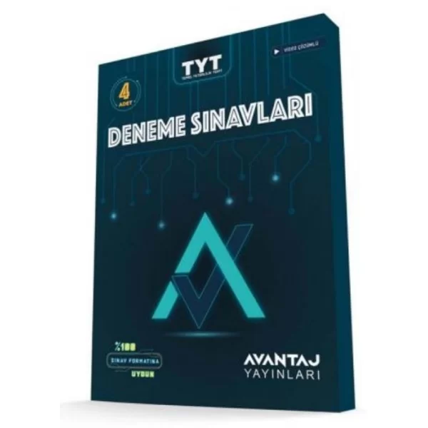 Avantaj Yayınları Avantaj TYT Video Çözümlü 4`lü Deneme Sınavları