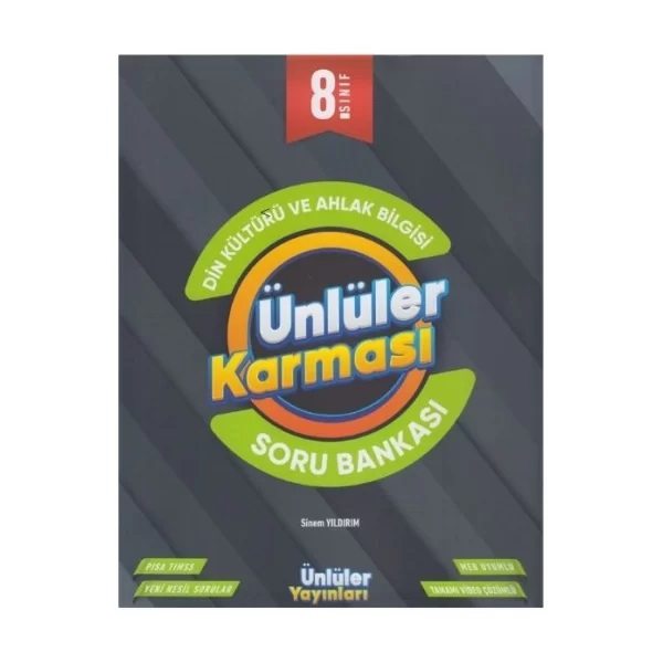 8. Sınıf Din Kültürü ve Ahlak Bilgisi Soru Bankası Ünlüler Karması