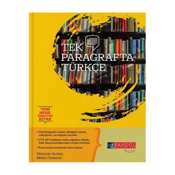 Tek Paragrafta Türkçe Pandül Yayınları