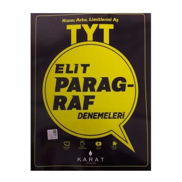 Karat TYT Elit Paragraf Denemeleri Karat Yayınları