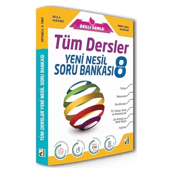 Damla Yeni Nesil Tüm Dersler Soru Bankası 8. Sınıf