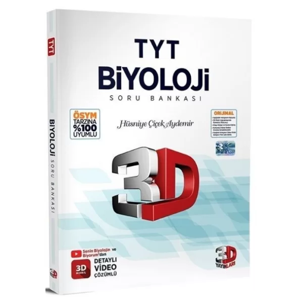 3D Yayınları TYT Biyoloji Soru Bankası