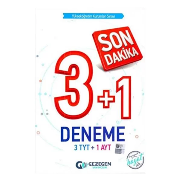 TYT AYT 3+1 Son Dakika Deneme Gezegen Yayıncılık