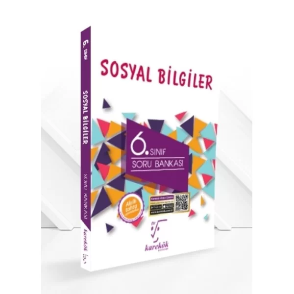 6. Sınıf Sosyal Bilgiler Soru Bankası Karekök Yayınları