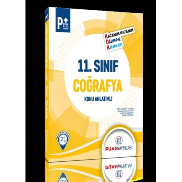 11. Sınıf Coğrafya Kök Konu Anlatımlı Puan Yayınları