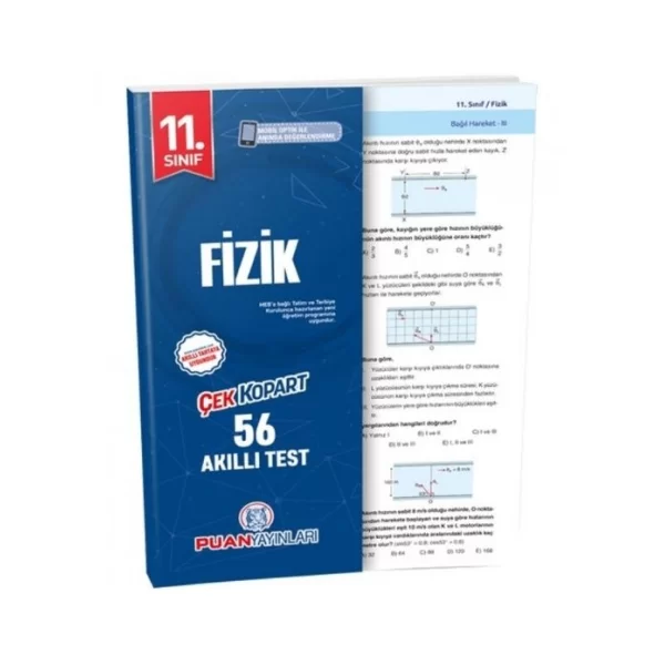 11. Sınıf Fizik Yaprak Test Puan Yayınları