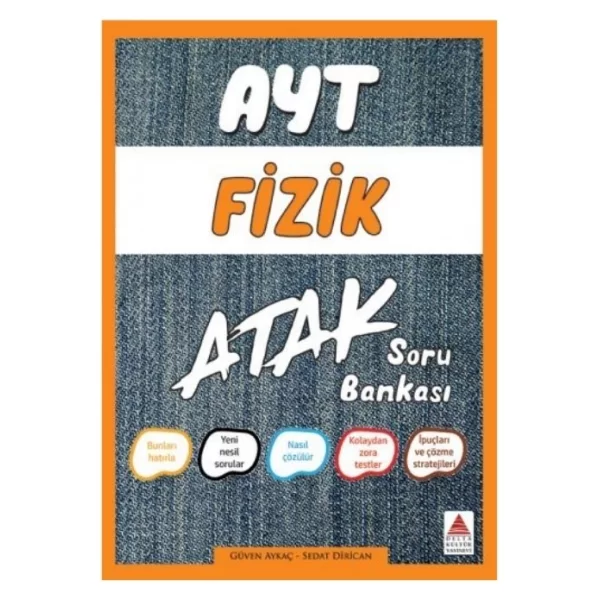 AYT Fizik Atak Soru Bankası Delta Kültür Yayınları