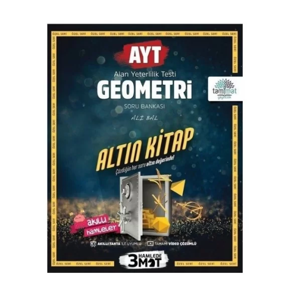 AYT Altın Kitap Geometri Soru Bankası Tammat Yayıncılık