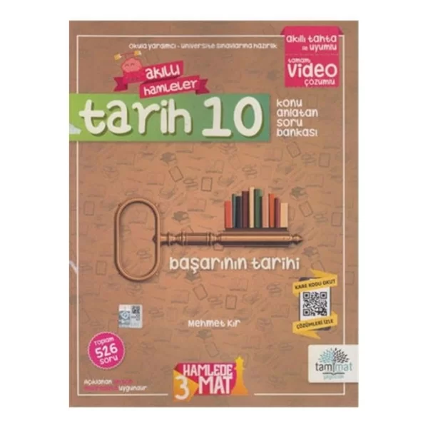 10. Sınıf Tarih Akıllı Hamleler Konu Anlatan Soru Bankası Tammat Yayınları