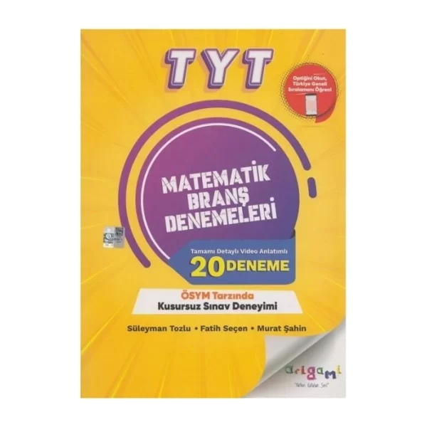 TYT Matematik 20 li Denemeleri Tammat Yayıncılık