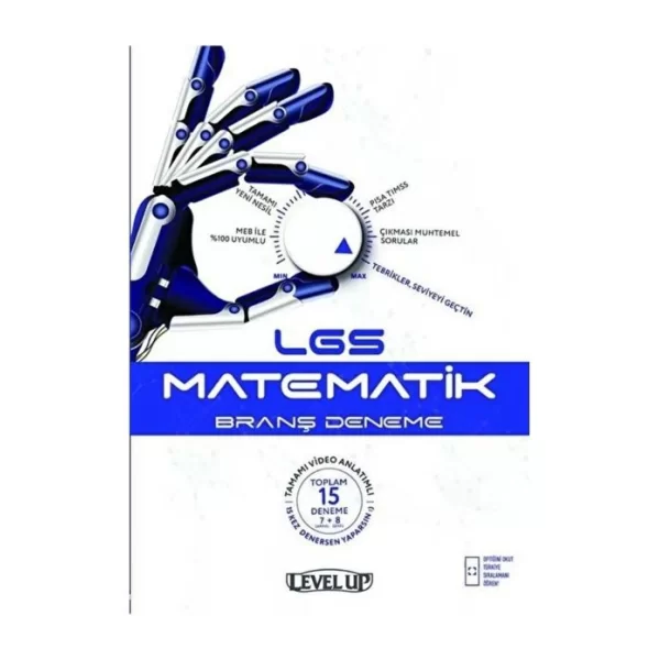 Tammat Yayıncılık 8. Sınıf LGS Matematik Level Up 15`li Deneme