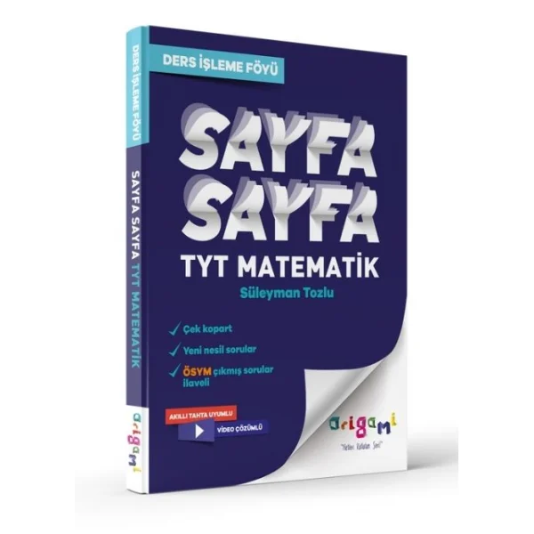 TYT Matematik Sayfa Sayfa Ders İşleme Föyü Tammat Yayıncılık