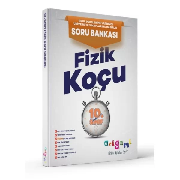 10.Sınıf Origami Fizik Koçu Soru Bankası Tammat Yayıncılık