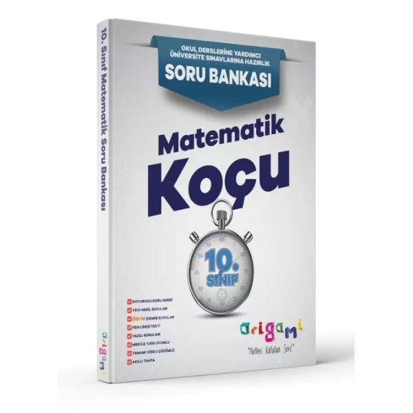 10.Sınıf Origami Matematik Koçu Soru Bankası Tammat Yayıncılık