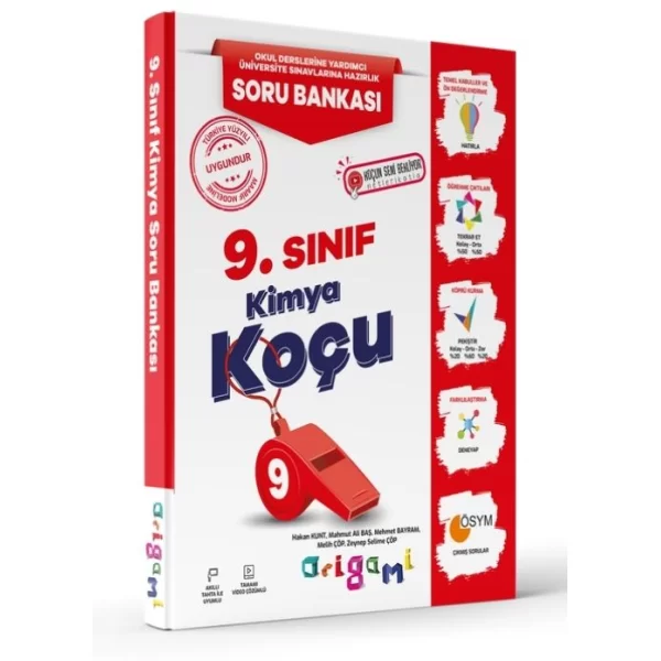 9. Sınıf Kimya Soru Bankası Origami Tammat Yayınları