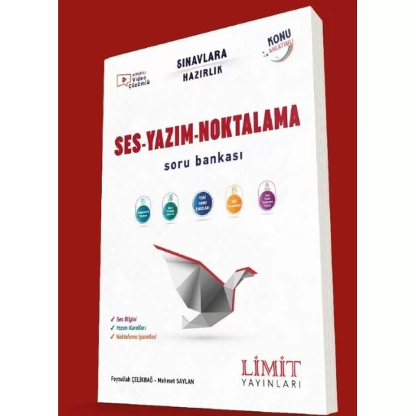 Ses Yazım Noktalama Soru Bankası Limit Yayınları