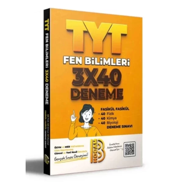 TYT Fen Bilimleri 3x40 Fasikül Denemeler Benim Hocam Yayınları