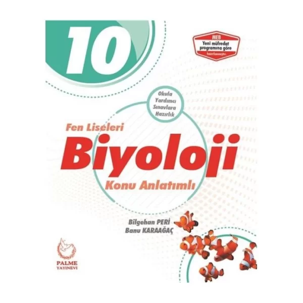 10. Sınıf Fen Liseleri Biyoloji Konu Anlatımlı Palme Yayıncılık