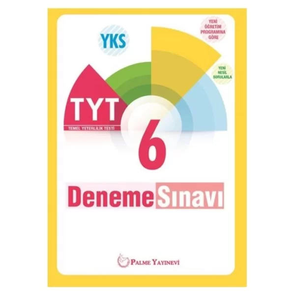 TYT 6 Deneme Sınavı Palme Yayınevi