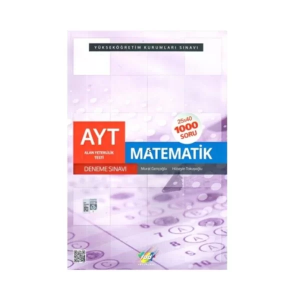 AYT Matematik 25x40 Deneme Sınavı FDD Yayınları