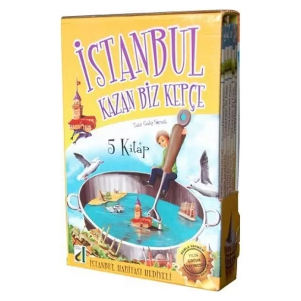 DAMLA İSTANBUL KAZAN BİZ KEPÇE 5 KİTAP