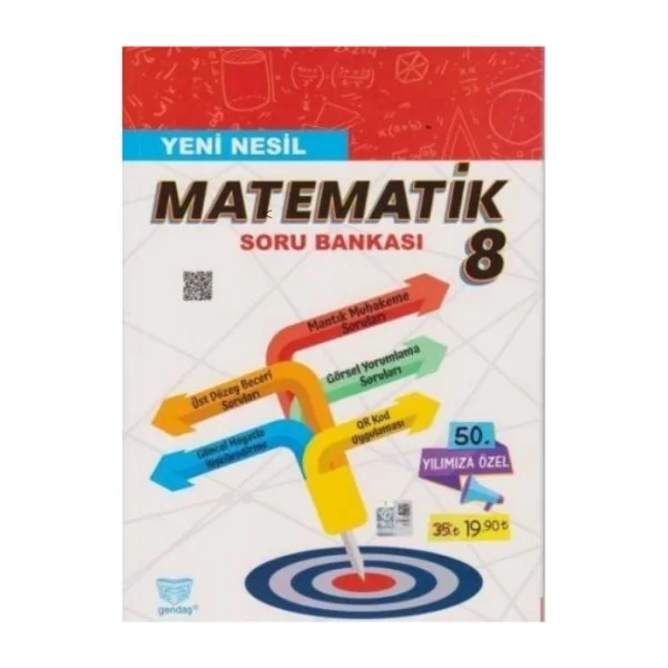 8.Sınıf Matematik Yeni Nesil Soru Bankası Gendaş Yayıncılık