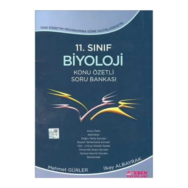 11. Sınıf Biyoloji Konu Özetli Soru Bankası Esen Yayınları