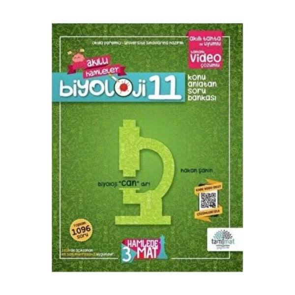 11. Sınıf Biyoloji Konu Anlatan Soru Bankası Tammat Yayıncılık