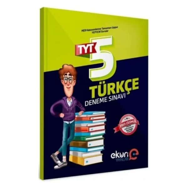 Eküri Yayınları TYT Türkçe 5 Deneme Sınavı - 2021