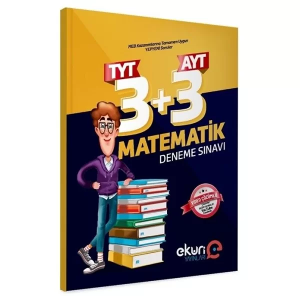 Eküri Yayınları TYT 3 AYT 3 Matematik Deneme Sınavı